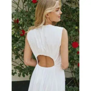 EYSHA POPLIN DRESS 42