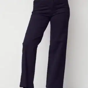 Como Twill Wide Pant - Svart, 44