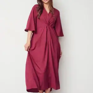 Jenni Dress - L, Vinröd