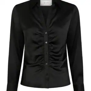 Christy Heavy Sateen Bedaz Shirt - Svart, 38