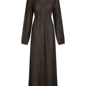 Silfi Crepe Dress - Mörkbrun, 40