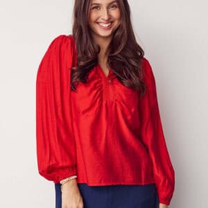 Lykke V-Neck Blouse
