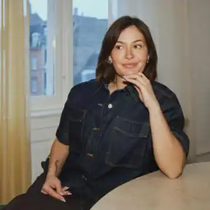 Tiki Denim Shirt - Mörkblå, 38