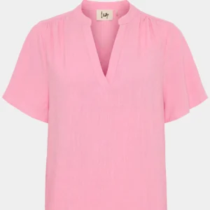 Pearl s/s Blouse - Rosa, XL